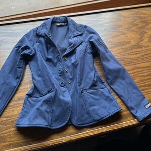 Kerrits kids show jacket size small navy